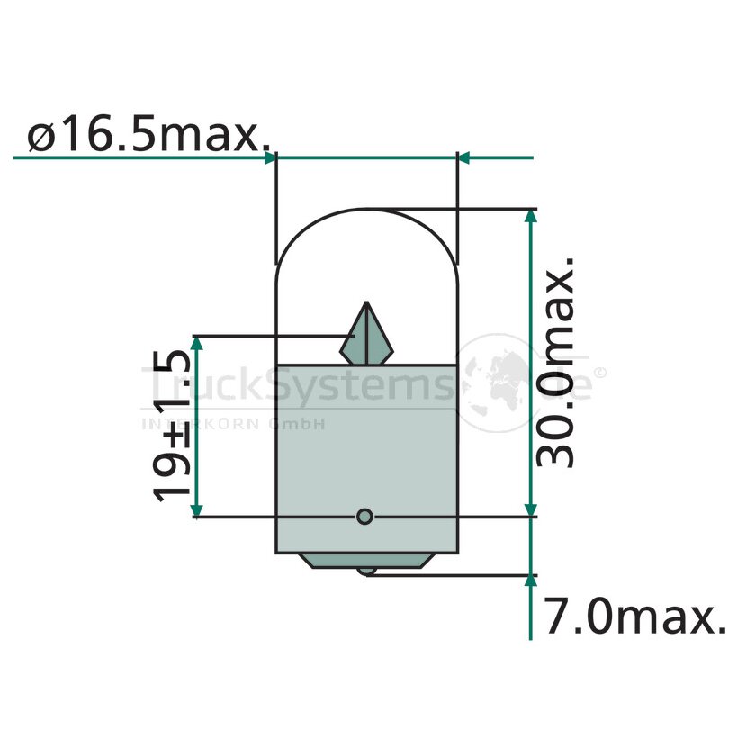 Kugellampe  24V 10W - 13814MABCP - 8ga002071251 VPE 10
