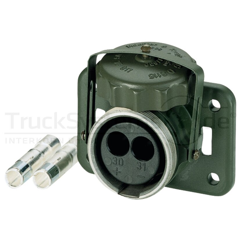 Steckdose 2-polig für Leitung 35 mm²  - 713.080-2539 -  - 7130802539