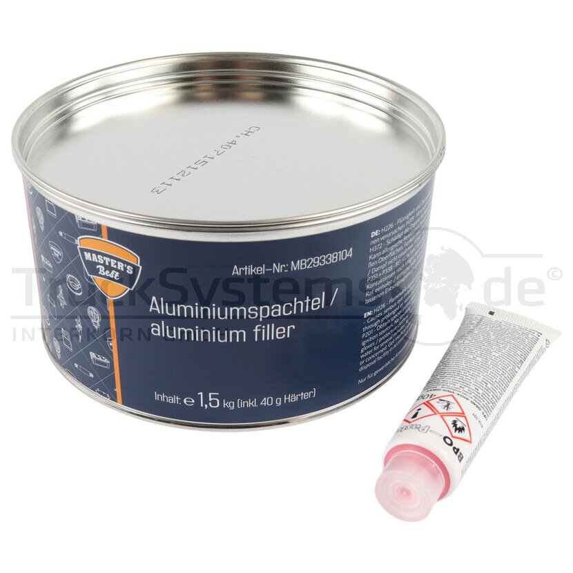 Aluminiumspachtel inklusive Härter 1 8 kg  - N1165 - 148.524