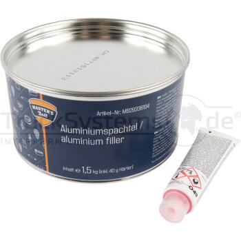 Aluminiumspachtel inklusive Härter 1 8 kg  - N1165 -...