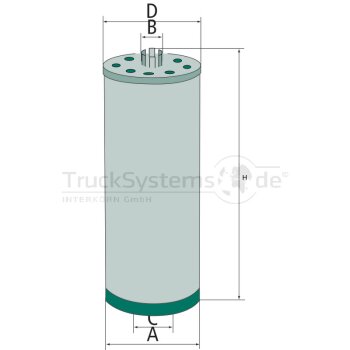 Ölfilter passend für HU 12 140 x   - MB29444919...