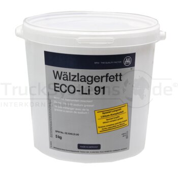 BPW Wälzlagerfett ECO Li 91 15 kg - 02.1040.52.00 -...