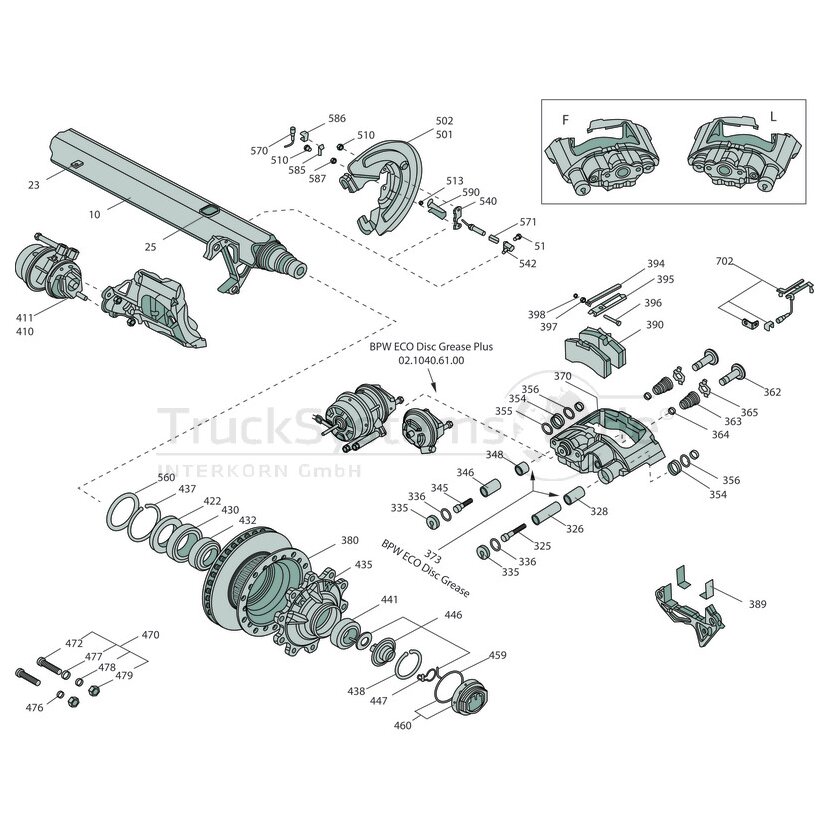 BPW Sensor - 02.3317.07.00 - 0233170700