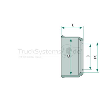BPW Bremstrommel BPW SN3620 - 09.109.90.03.0 - 0910990030