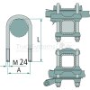 BPW Federbride 125 x 280/ M24 - 03.138.44.08.4 - 0313844084