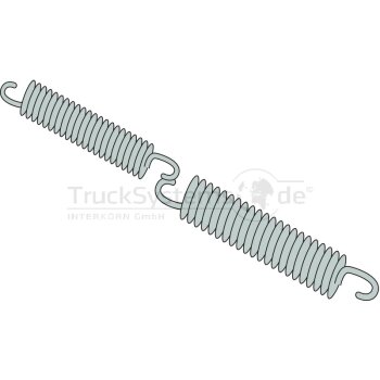 BPW Zugfeder Haken - 03.397.33.12.0 - 0339733120