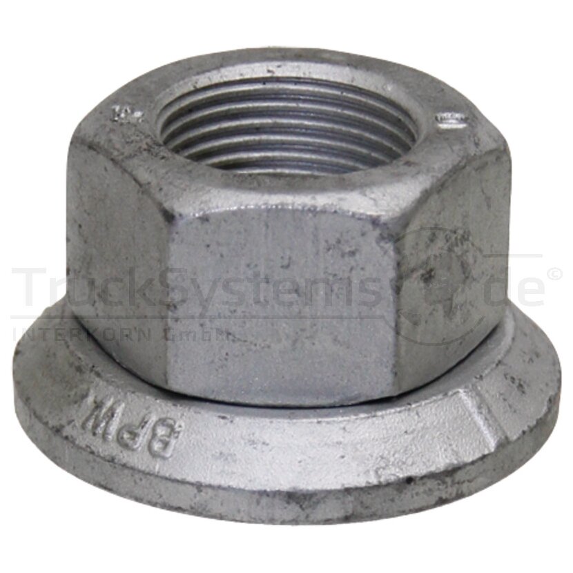 BPW Radmutter M22x1 5-10 /SW 32 /H 26 1mm - 05.260.54.10.0 - 0526054100