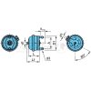BPW Membranzylinder 20" M16 x 1 5 Form A - 05.444.34.01.0 - 0544434010