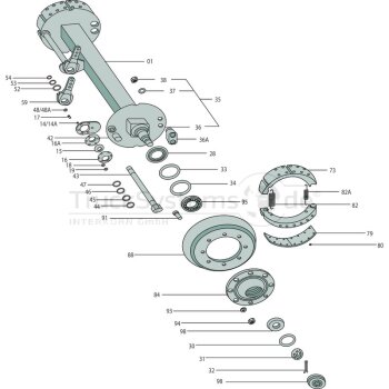 BPW Bremsbackenteilesatz N 3006 - 09.803.62.12.0 -...