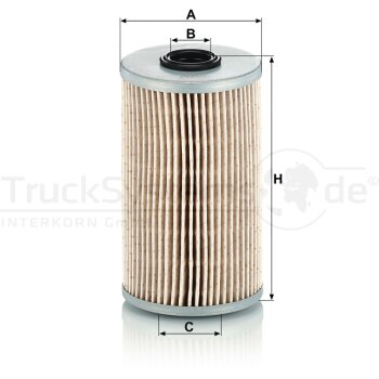 MANN-FILTER Kraftstofffilter P 726 x - P726x für...