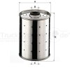 MANN-FILTER Ölfilter PF 815 - PF815 für G - 507 064