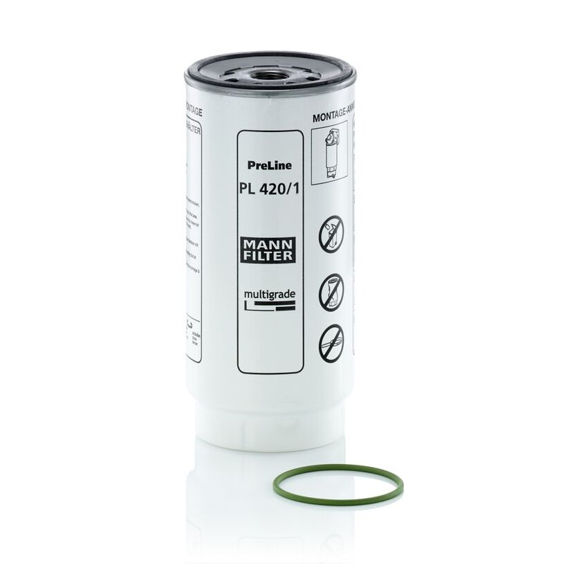MANN-FILTER Kraftstofffilter PL 420/1 x - PL420/1x für 4252 6512