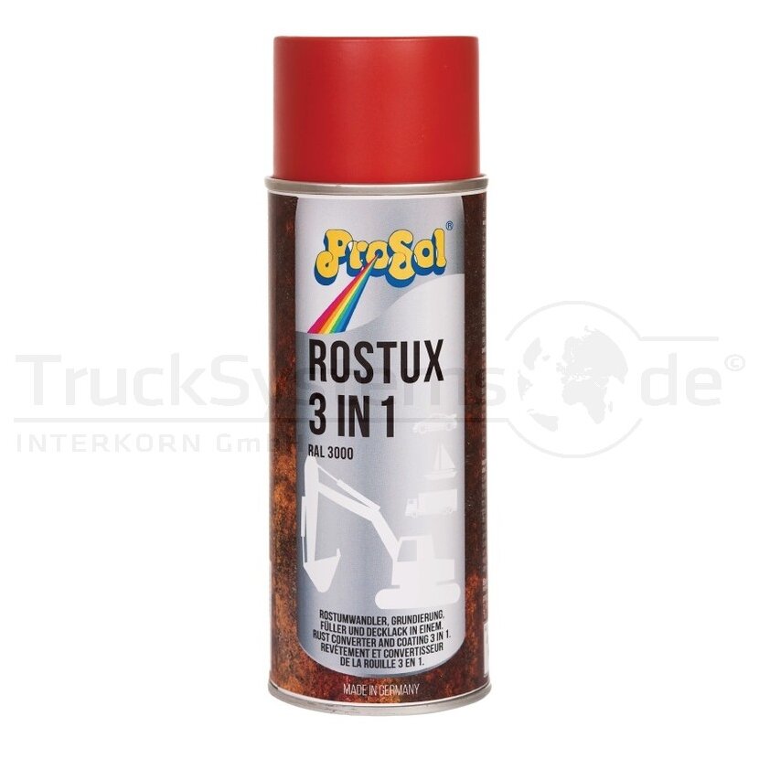 PROSOL Rostux 3 in 1 400ml Spraydose RAL3000 - 393 000 - 393000