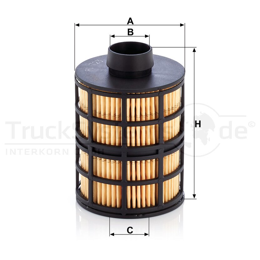 MANN-FILTER Kraftstofffilter PU 723 x - PU723x für 16 06 26 76 80