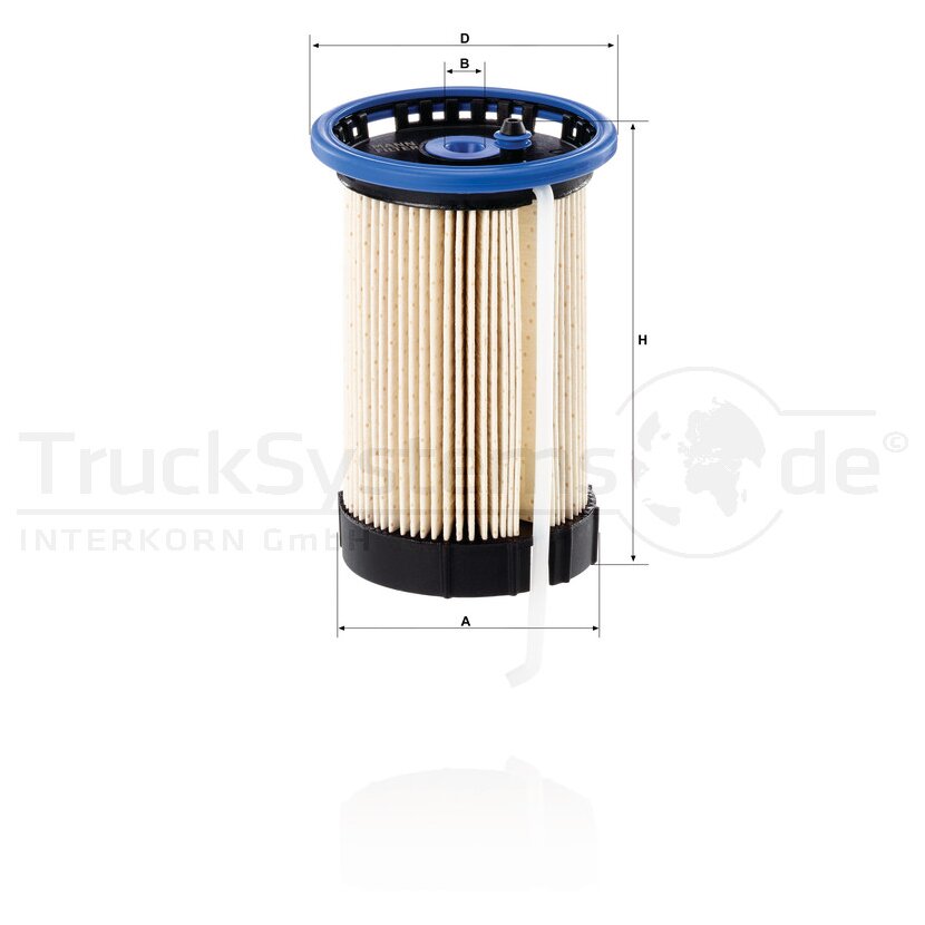 MANN-FILTER Kraftstofffilter PU 8014 - PU8014 für 2559 749