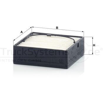 MANN-FILTER Kraftstofffilter PU 84 - PU84 für 2903689