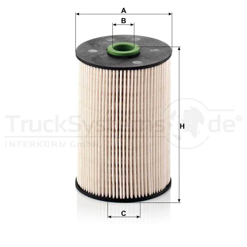 MANN-FILTER Kraftstofffilter PU 936/1 x - PU936/1x für 1K0 127 177 B