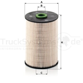 MANN-FILTER Kraftstofffilter PU 936/1 x - PU936/1x...