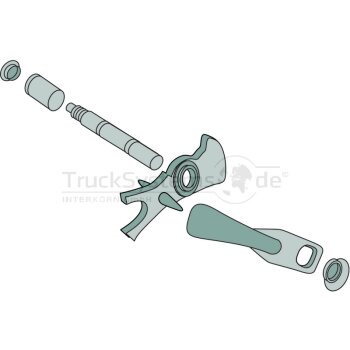 RINGFEDER Hand-/Sperrhebel Kombination 14 991 391  -...