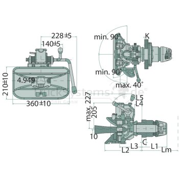 ROCKINGER Anhängekupplung 50mm Typ: RO 50 E  -...