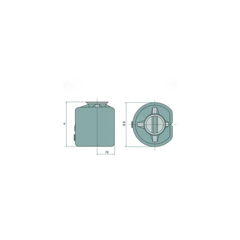 CHAPEL Ölbehälter 6 0 L  - RP/6 - RP6
