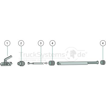 STABILUS Auflaufdämpfer passend fürSchlegl SFV...
