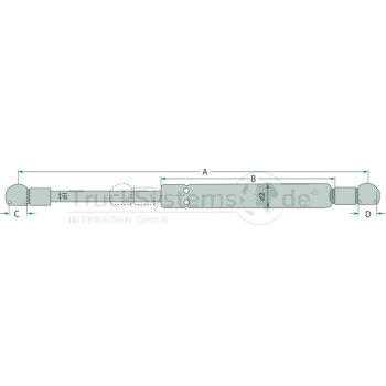 STABILUS Gasdruckdämpfer  - 943290