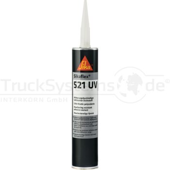 SIKAFLEX Sikaflex-521 UV schwarz 300ml-Kartusche  - 60179