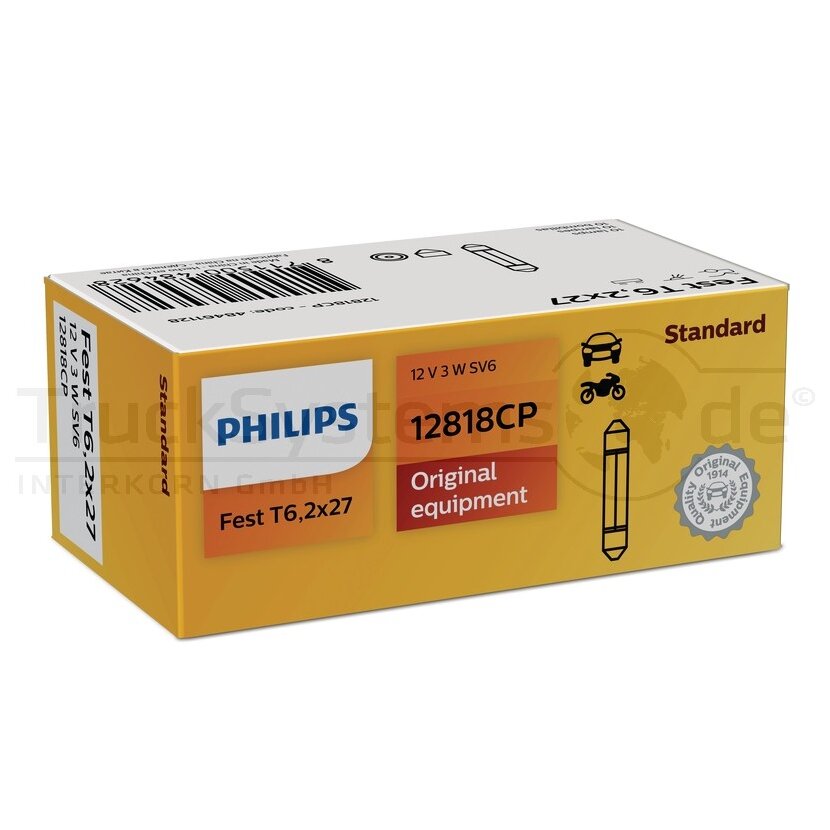 PHILIPS Soffitte 12V 03W 12818CP