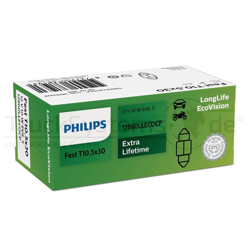 PHILIPS Soffitte 12V 10W 12860LLECOCP