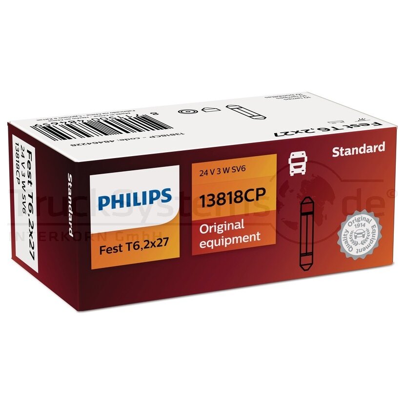 PHILIPS Soffitte 24V 03W 13818CP