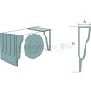 PARLOK Kotflügel KU B460 H400  - 100283