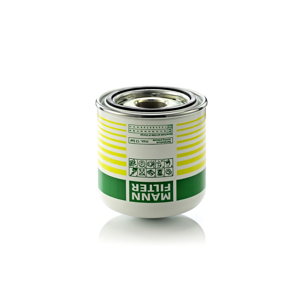 MANN-FILTER Lufttrocknerpatrone, Druckluftanlage TB 1364 x - TB1364x für 139 1510