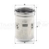 MANN-FILTER Ölfilter W 1022 - W1022 für 709 0561