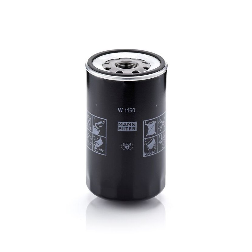 MANN-FILTER Ölfilter W 1160 - W1160 für 51.05501-7160
