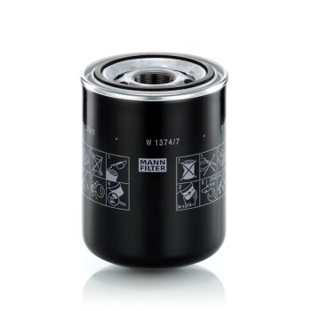 MANN-FILTER Ölfilter W 1374/7 - W1374/7 für...