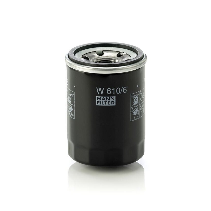 MANN-FILTER Ölfilter W 610/6 - W610/6 für 04154-PR3-E00
