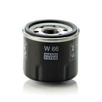 MANN-FILTER Ölfilter W 66 - W66 für 15208-00QAG