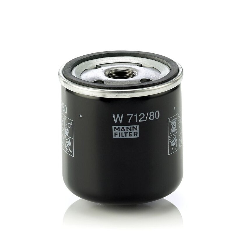 MANN-FILTER Ölfilter W 712/80 - W712/80 für 30548485
