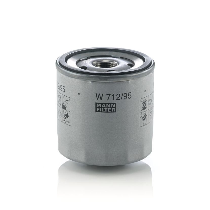 MANN-FILTER Ölfilter W 712/95 - W712/95 für 2621 215