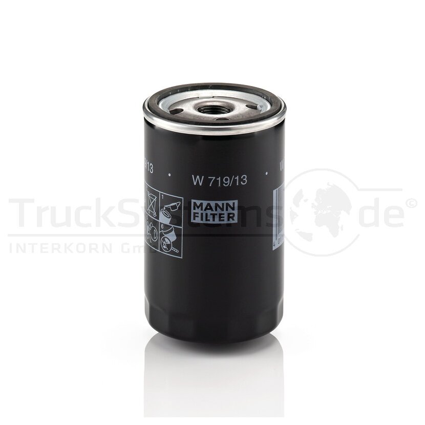 MANN-FILTER Ölfilter MANN W 719/13 (10) - W719/13 - W71913