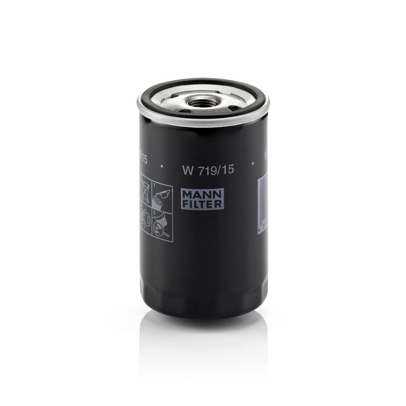 MANN-FILTER Ölfilter W 719/15 - W719/15 für 11 42 1 266 773