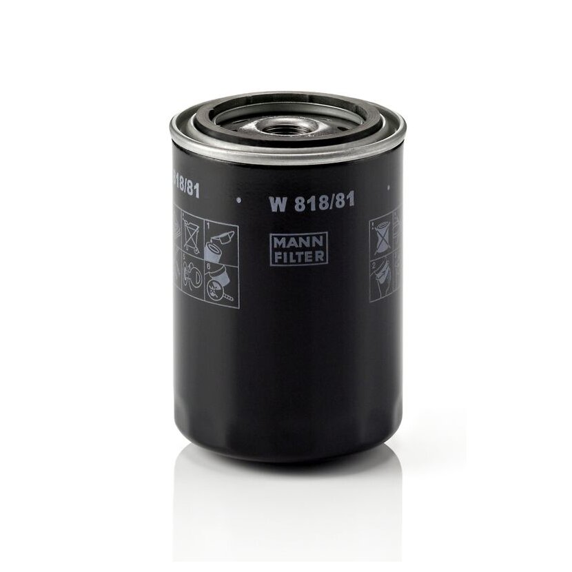 MANN-FILTER Ölfilter W 818/81 - W818/81 für MLS 000-451 A