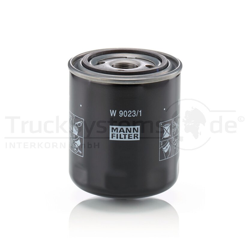 MANN-FILTER Hydraulikfilter, Automatikgetriebe W 9023/1 - W9023/1 für 81.32118-0021