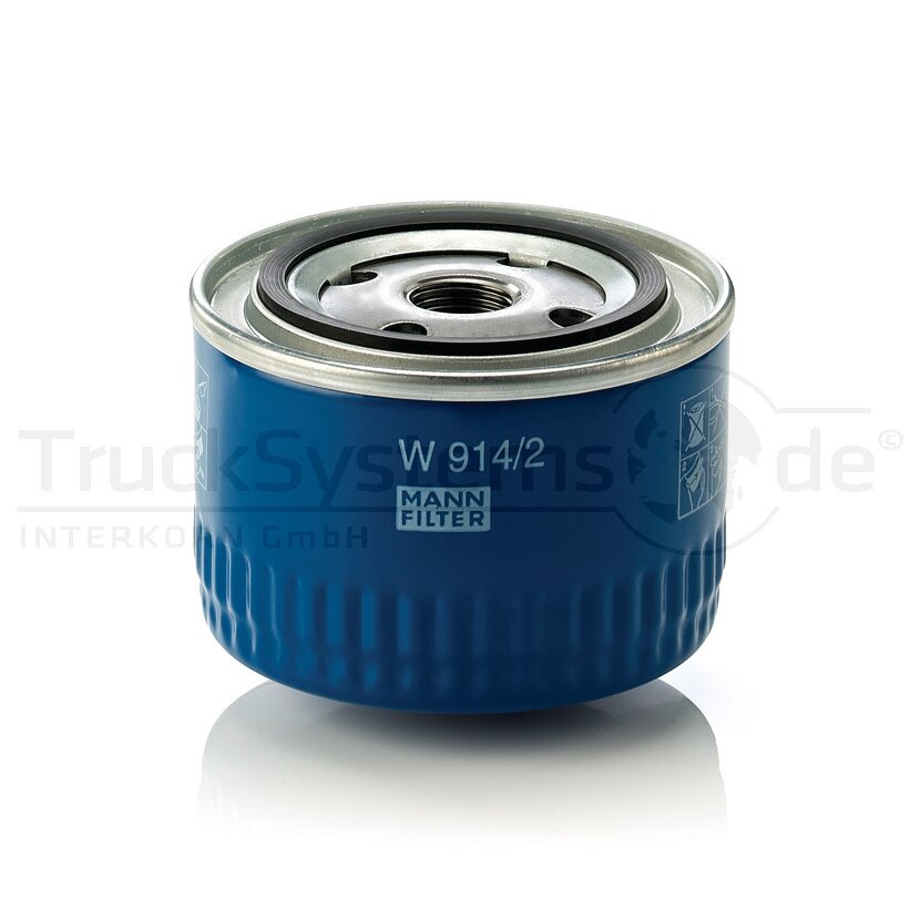 MANN-FILTER Ölfilter MANN W 914/2 (10) Durchmesser93mm H: 69mm - W914/2 - W9142