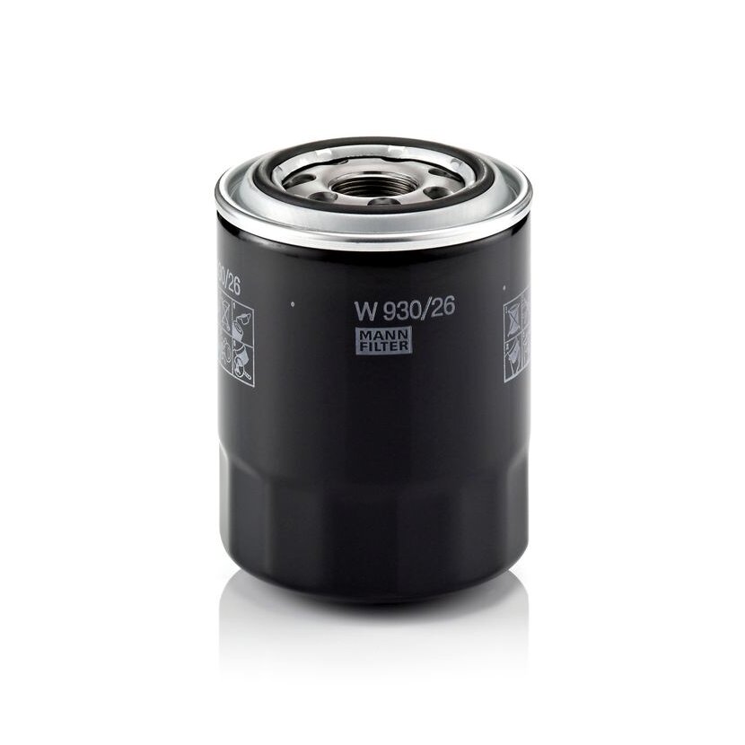 MANN-FILTER Ölfilter W 930/26 - W930/26 für 26300-42030