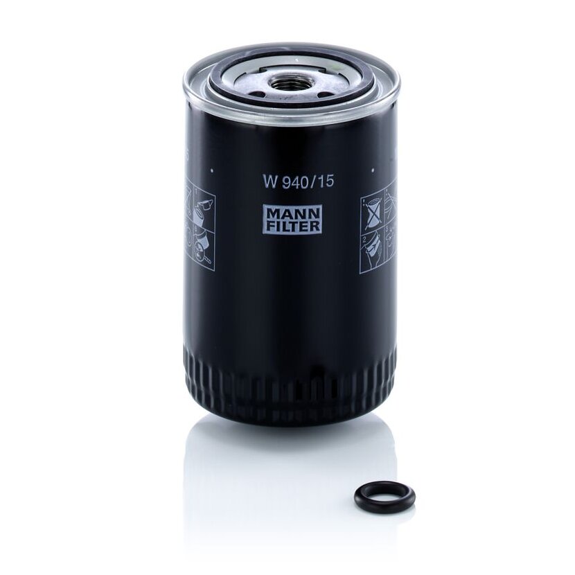 MANN-FILTER Ölfilter W 940/15 n - W940/15n für 5000 862
