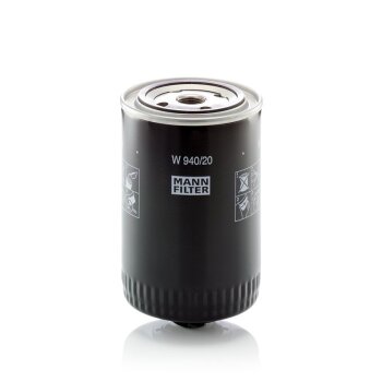 MANN-FILTER Ölfilter W 940/20 - W940/20 für 77...
