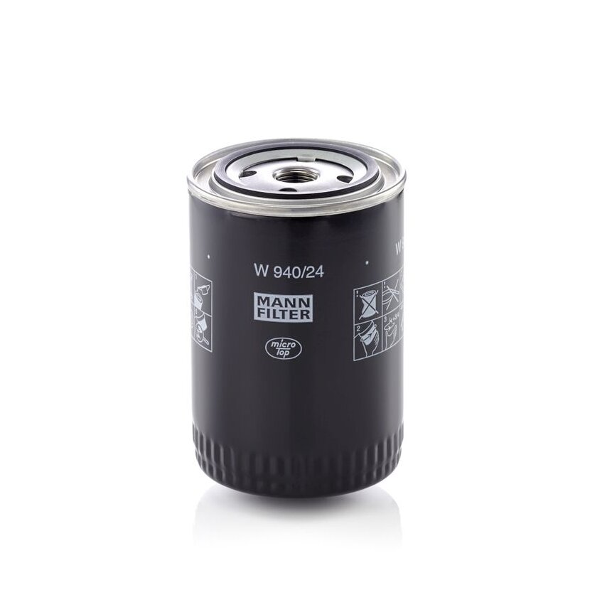 MANN-FILTER Ölfilter W 940/24 - W940/24 für 116760603000