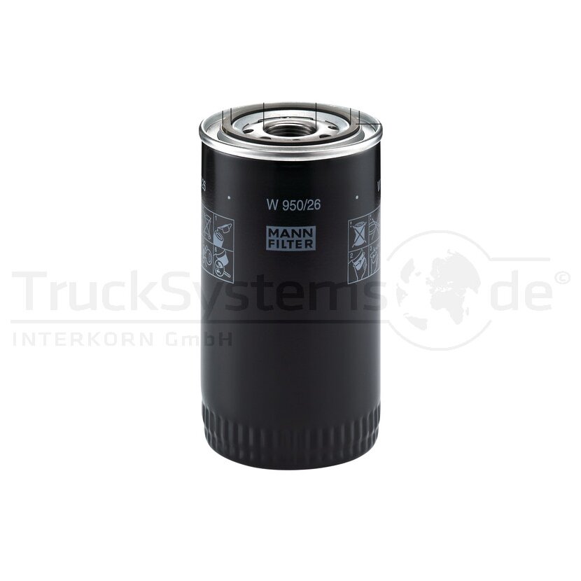 MANN-FILTER Ölfilter W 950/26 - W950/26 für 299 2242